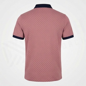 เสื้อโปโลผู้ชายไซส์ใหญ่ผ้าฝ้ายพิมพ์ลายโลโก้แบรนด์ตามสั่ง เสื้อยืดลำลองสีพื้นสำหรับเล่นกีฬา สีตามสั่ง - Product Image 2