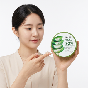 เจลว่านหางจระเข้ นิวลี่ เรียล อโล เวร่า 92% ซูทติ้ง เจล 300 มล. - Product Image 2