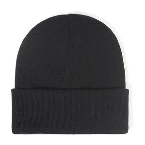 Custom Knitted Beanie Hat Wholesale <b>Winter</b> <b>Cap</b> Warm Cuffed Beanie for Men Women Logo Embroidered Beanies Jacquard - Product Image 1