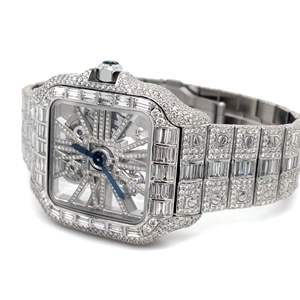 High Quality Fully Customized Iced Out Diamond Lab Grown <b>Watch</b> <b>for</b> <b>Men</b> Hip Hop Diamond Jewelry <b>Watch</b> Gift - Product Image 2