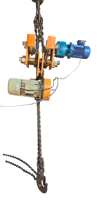 Polipasto Eléctrico de Cadena para Todas las Industrias - Inovic, Capacidad de 1 Tonelada, Protección IP55, Control Remoto - Product Image 2