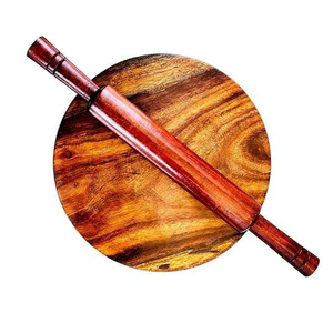 High Quality Designer Wood Chakla Belan Set World Craft - Product Image 2