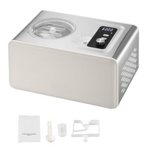 Macchina Elettrica Automatica per Sorbetto e Gelato 220V, 2 Litri, Senza Precongelamento, 3 Modalità, Compressore per Uso Domestico - Product Image 1