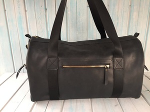 Most popular design lightweight Leather Weekender Travel Duffel Bag Duffel Factory Direct OEM Top Class style Leather Travel Bag - Product Image 1