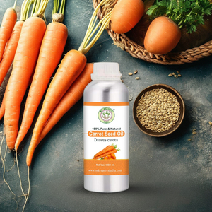 Formulations et emballages personnalisés d'huile essentielle de graine de carotte de marque privée pour les marques de beauté - Product Image 1