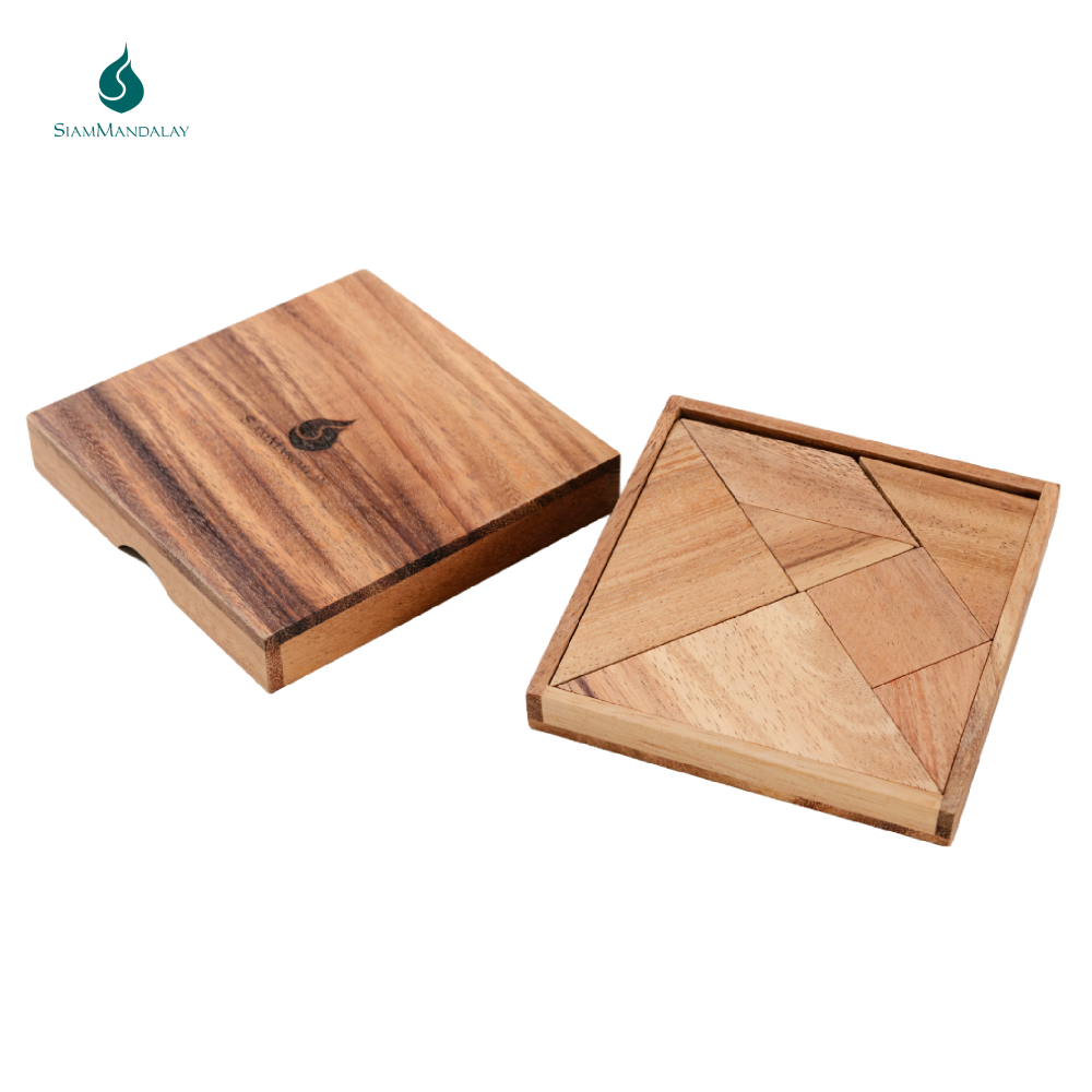 Tangram : Bois massif