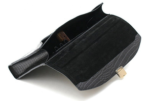 Leather laptop <b>bag</b> designed with padded laptop compartment and multiple sections for <b>documents</b> accessories and daily office use - Product Image 3