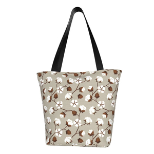 Low Price Fabric Custom Logo And Color Material Cotton Shoulder Shopping Handle Comfortable Tote <b>Bag</b> Hand Wear - Product Image 1