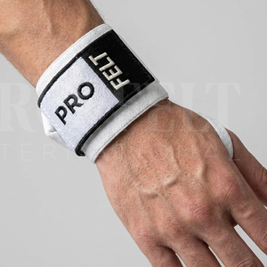 Exercise Gear Weightlifting Gym Training Heavy Duty Wrist Support <b>Straps</b> Fitness Multi Purpose Professional OEM Wrist Wraps - Product Image 3