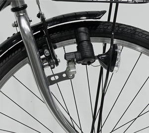 Vélo de ville unisexe 26 pouces, cadre en acier haute teneur en carbone noir, 6 vitesses, style <span class=keywords><strong>classique</strong></span> - Product Image 4