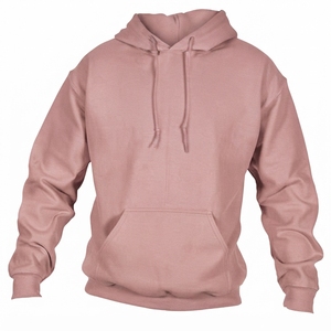 เสื้อฮู้ดผู้ชายสีเขียวมะกอก ทรงปกติ ผ้าฝ้ายฟลีซ 100% กันน้ำ เป็นมิตรกับสิ่งแวดล้อม สวมใส่สบาย มีกระเป๋าหน้า - Product Image 4