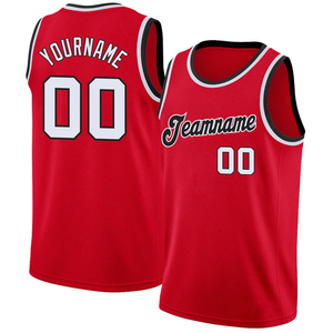 เสื้อบาสเก็ตบอลพิมพ์โลโก้ตามสั่ง ชุดทีม ระบายอากาศได้ดี แห้งเร็ว ผ้าตาข่าย  ผู้จำหน่ายชุดกีฬา - Product Image 4