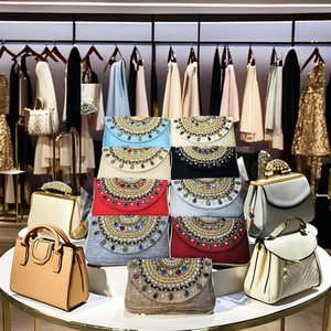 <b>Designer</b> Handmade Elegant Jute Clutch <b>Bag</b> for Women Lightweight Flap for Bridal Party Wear Evening Weddings Other Special - Product Image 1