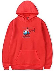 Sweat-shirt à capuche unisexe en polaire pour homme, grande taille, doublure imperméable en coton et polyester - Product Image 1
