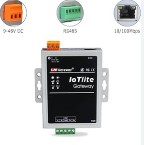 Gateway IoT/Modbus para Automatización Industrial, Plástico ABS, Axis IOT MG 01 - Product Image 2