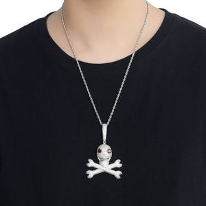 Pendentif Hip Hop Moissanite avec Logo Personnalisé, Bijoux Personnalisés pour la Promotion de Marque, Mode Urbaine et Artistes Musiciens - Product Image 3