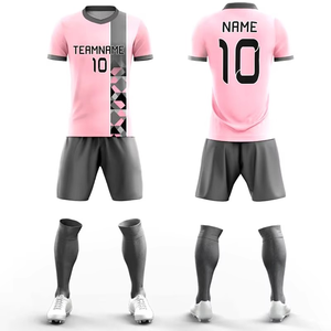Tenues de football personnalisées en gros à prix abordable, grandes tailles, impression par sublimation, ensembles de vêtements de football, uniformes de football pas chers - Product Image 1