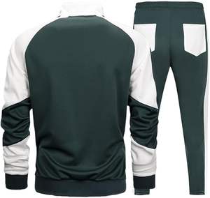 Conjunto Deportivo Informal de 2 Piezas con Chaqueta y Pantalones con Cierre Completo - Product Image 6