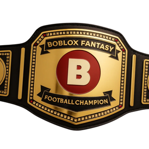 เข็มขัดแชมป์ฟุตบอลแฟนตาซี Boblox ปรับแต่งได้ เข็มขัดรางวัลกีฬาคุณภาพสูง - Product Image 5