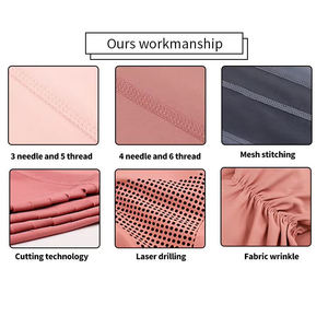 Solid Strap Push Tops Leggings Sets for Women Breathable Quick Dry Spandex Nylon Beauty <b>Back</b> Butt Lift Gym Fitness Workout - Product Image 3