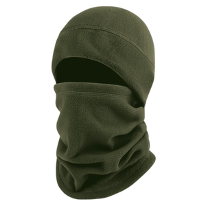 Ensemble bonnet et écharpe balaclava d'hiver, masque thermique en polaire de bonne qualité, cache-cou pour le cyclisme, le ski, les sports de plein air - Product Image 6