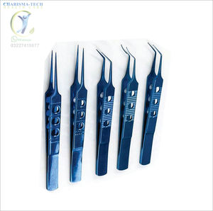 Pinces manuelles en acier pour chirurgie oculaire, micro-instruments, poignée droite et gauche |   Pièce chirurgicale à usage hospitalier SurgiRight certifiée CE - Product Image 4