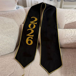 School College University <b>Graduation</b> <b>Sash</b> With Custom Printed Name Logo Year For Student <b>Graduation</b> Ceremony Party And Gift - Product Image 5