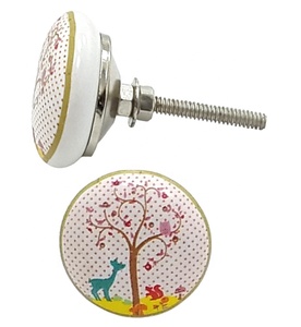 ลูกบิดเซรามิกที่สวยงามทันสมัยและดึงสำหรับเด็กตู้ลิ้นชักสำหรับตู้เสื้อผ้าตู้เสื้อผ้าตู้เสื้อผ้าห้องนอนห้องน้ำห้องนั่งเล่นใช้ - Product Image 2