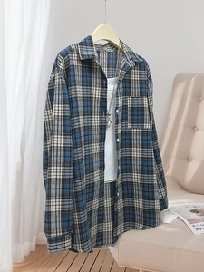 เสื้อเชิ้ตผู้ชายผ้าทวิลล์เนื้อแน่น แขนยาว สไตล์ลำลอง ติดกระดุม ผ้าฝ้ายรักษ์โลก น้ำหนัก 220 กรัม สวมใส่สบาย ระบายอากาศได้ดี กันยับ แห้งเร็ว - Product Image 4