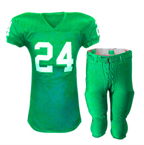 Ensemble d'uniformes de football américain sans manches, col en V, légers, respirants, réfléchissants, 100 % polyester, personnalisables, prix usine OEM - Product Image 5