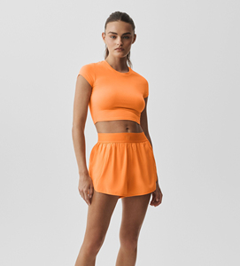 T-shirt décontracté pour femme, coupe ample, 100% coton, col rond, manches courtes, respirant, pour tous les jours - Product Image 5