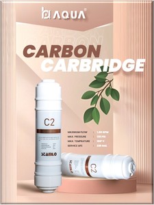 Cartucho de Filtro en Línea STAMLO de 5 Micras PP Spun + Carbón 800 IV, Rosca Compatible con Purificador de Agua por Ósmosis Inversa de 2200 Galones - Product Image 3