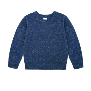 Suéter de cuello redondo para niños pequeños, tejido a crochet, ecológico, grueso, informal, de invierno, suave, texturizado, estilo vintage - Product Image 5