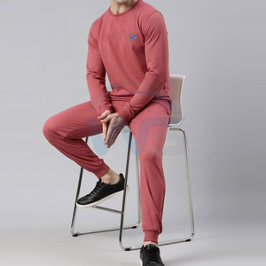 Survêtement léger pour homme, séchage rapide, uni, 100% coton, pour l'hiver, usage extérieur, prix bas - Product Image 4