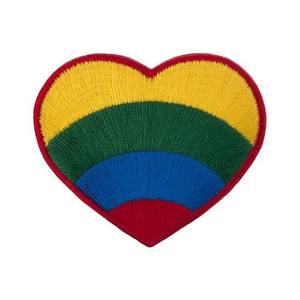 Patch brodé de fleurs de rose de haute qualité, thermocollant, pour chapeaux, sacs, vestes, casquettes, décoration de mode DIY, vente en gros, OEM - Product Image 1