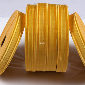 OEM QUICK WAY INDUSTRIES QW-02-4899 Encaje trenzado tejido a mano con ribete personalizado, alambre de oro francés y Mylar de alta calidad - Product Image 3