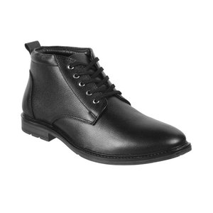 Chaussures de randonnée noires pour hommes, à embout d'acier, à lacets, en cuir, fournisseur en gros Taizen Sports - Product Image 6