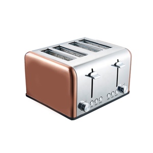 Độc Đáo 4-Slice Điện Kim Loại Bánh Sandwich Toaster Pop-up Sản Xuất Bánh Mì Cho Nhà Hoặc Khách Sạn Nhà Bếp Thiết Kế Độc Đáo Thiết Bị Nhà Bếp - Product Image 3