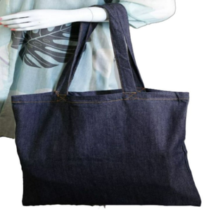 Bolsa de Mano Ecológica Reutilizable para Mujer, 100% Algodón, con Cierre de Cremallera, Asa Larga, Logotipo Personalizado Impreso, MOQ Bajo, Patrón de Letras - Product Image 4