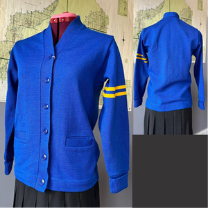 เสื้อคลุมคาร์ดิแกนผ้าฝ้ายถัก 100% ระบายอากาศได้ดี ลายตัวอักษร แขนยาว สำหรับผู้หญิง เรียบง่ายแต่ดูดี - Product Image 5