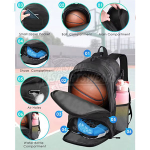 Bolsa de Fútbol Funcional de Estilo Deportivo Moderno con Soporte Ergonómico para la Espalda para Prácticas Diarias de Fútbol - Product Image 4