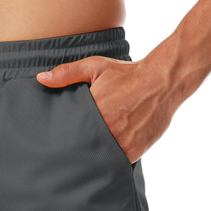 Pantalones Cortos de Malla de Color Liso Más Vendidos para Niños, Novedad 2026, Pantalones Cortos de Malla para Hombre de Tela Suave a Precio Mayorista - Product Image 6