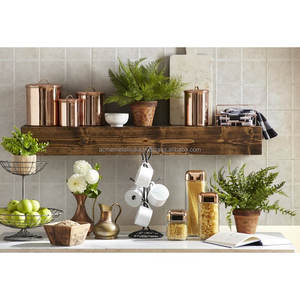 Antique Copper Kitchen Canister Set Of 4 Piece with Ayurvedic Health Benefits Perfect for Storing Spices and <b>Dry</b> <b>Foods</b> - Product Image 2