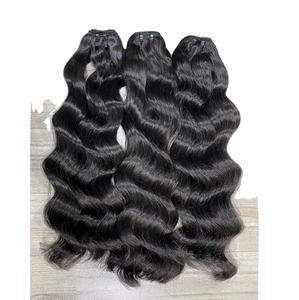 100% cheveux vietnamiens crus extensions de cheveux humains ondulés lâches vendeurs de cheveux Vietnam haute qualité vente chaude - Product Image 2