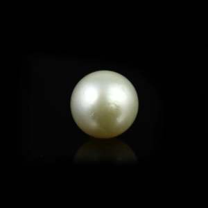 Certified Wholesale Natural Baroque Pearl-14.45 Carat-AAAA Grade Loose Button Rice Shape - Product Image 1