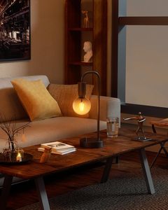 Compact Dimmable Table <b>Lamp</b> for Bedroom 2700K <b>Warm</b> Light LED Included Modern Minimalist Bedside Night <b>Lamp</b> for Kids Reading - Product Image 4