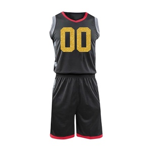 Último estilo mejor calidad logotipo personalizado hombres baloncesto uniforme Bsci venta al por mayor ropa deportiva color sólido hombres baloncesto uniformes - Product Image 1