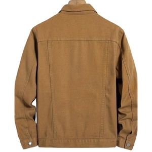 New Wholesale Premium High Quality 100% Cotton <b>Mans</b> Stretch Denim <b>Jacket</b> Soft Cotton <b>Summer</b> Bright Colour Fashion Coat 2027 - Product Image 2