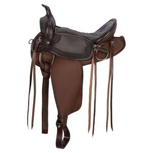 Al por mayor: Silla de montar de cuero genuino para carreras, brida para caballo, absorbente del sudor, ecológica, personalizada, silla de montar inglesa con estructura de madera, fabricada en India. - Product Image 1