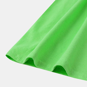 T-shirt vert à manches courtes pour homme avec imprimé phases de lune, col rond, coupe décontractée, 100 % coton jersey - Product Image 5